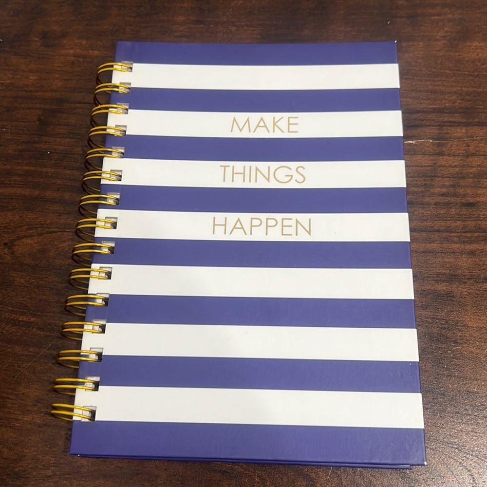 Graphique Hardbound Spiral Journal - “Make Things Happen”